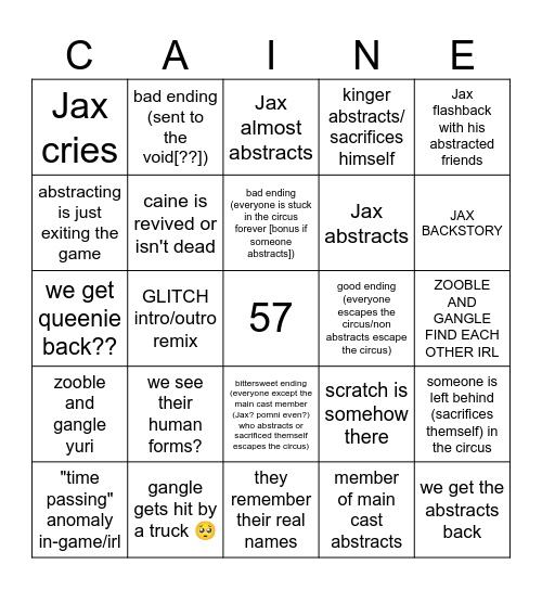 amazing digital aneurysm Bingo Card
