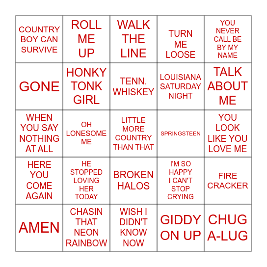 G4 6-12-26 Bingo Card