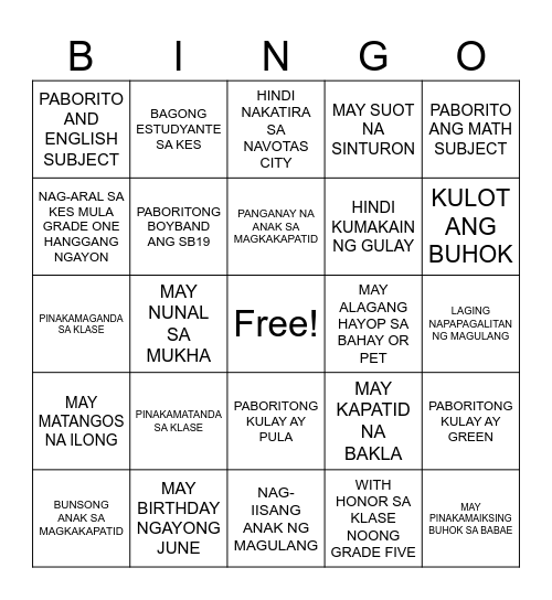 GETTING- TO- KNOW- YOU- AND- ME Bingo Card