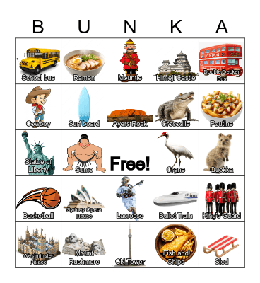 Culture Bingo 2026 Bingo Card
