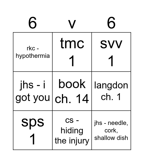 taemin! Bingo Card