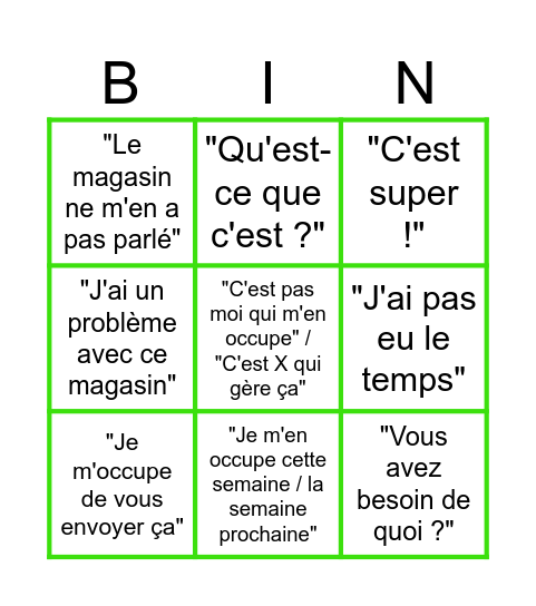 Onboarding Blitz Bingo Card