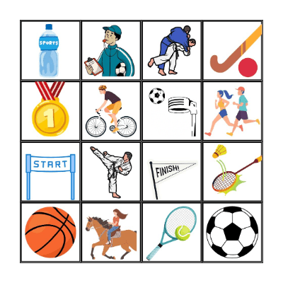 Sport Bingo Card