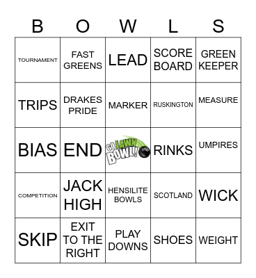 LAWN Bingo Card