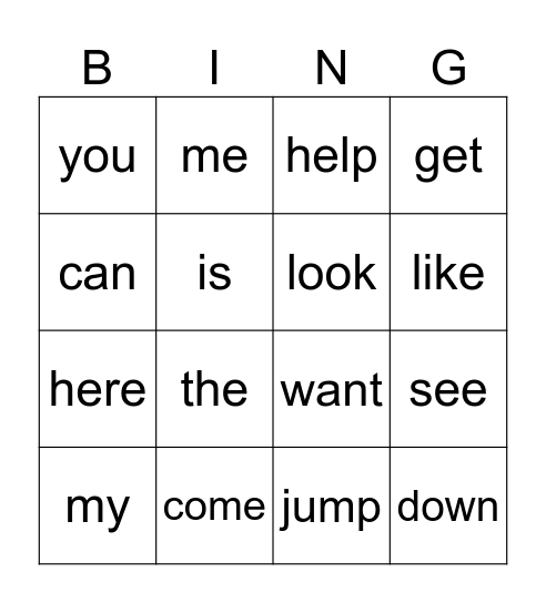 Bingo-JA 3 Bingo Card