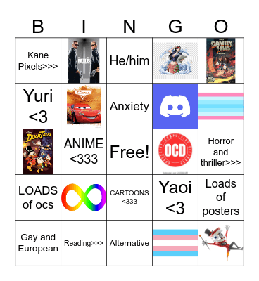 MY BINGO VER 2.0 Bingo Card