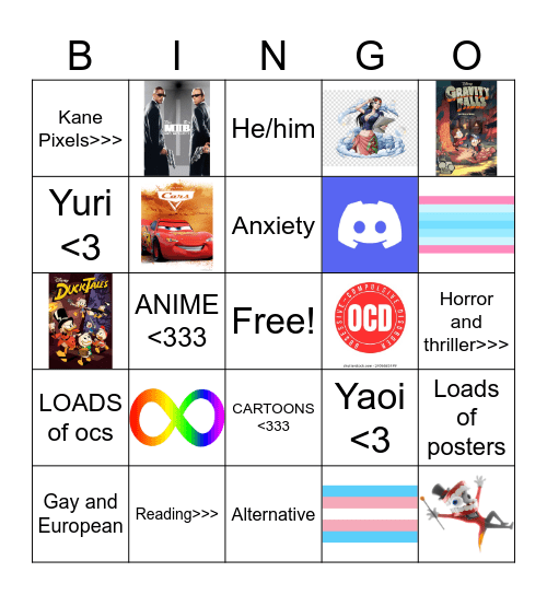 MY BINGO VER 2.0 Bingo Card