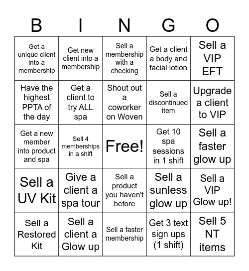 June STC Bingo Card