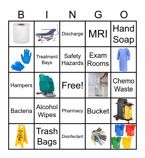 EVS Vocabulary Bingo Card