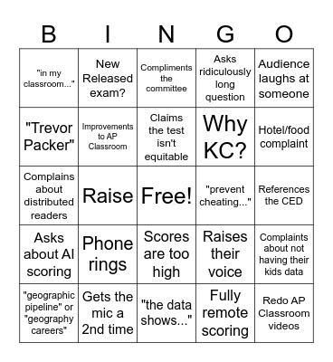 Open Bingo Card