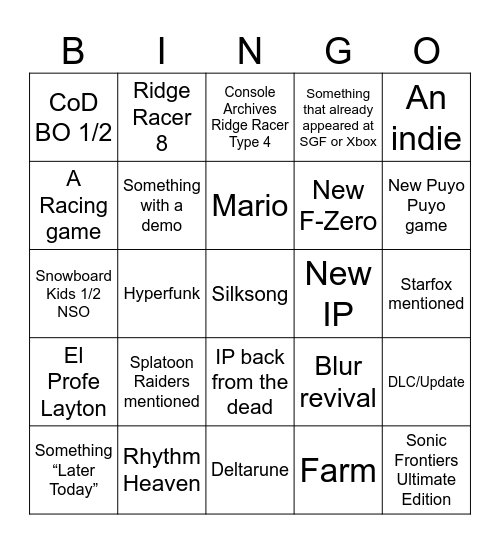 tio me ieva por dosiento Bingo Card