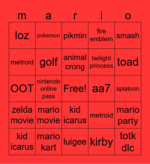 bingo cheater x3 Bingo Card