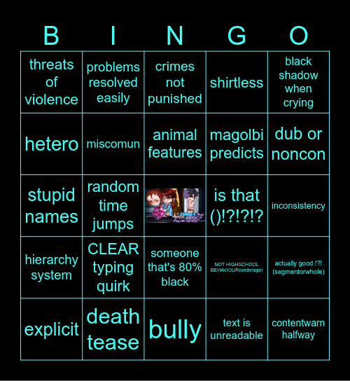 BL BINGO 3.0 Bingo Card