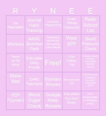 JUNE 9TH, 2026 Bingo Card