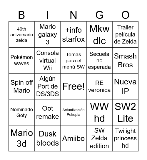 Ndirect 2026 june Bingo Card
