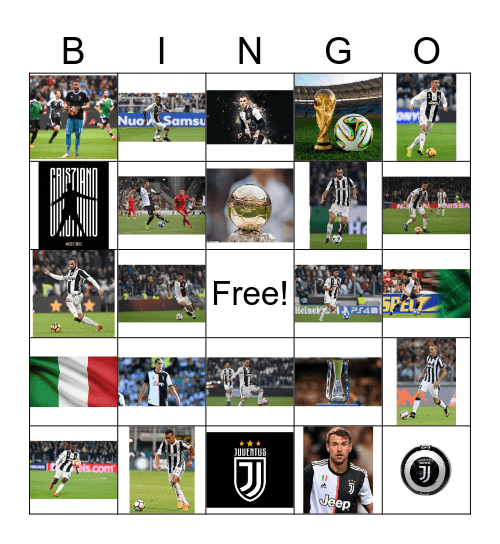 Juventus Bingo Card