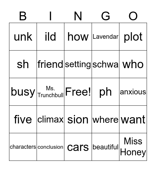 Valentine's Bingo Card