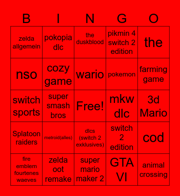 direct bingo Card