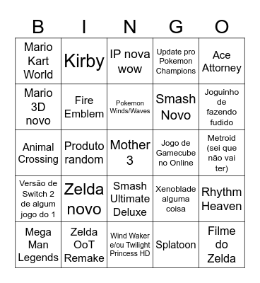 Direct 09/06 Ditto Bingo Card