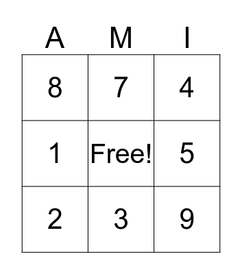Dia de san Valentin Bingo Card