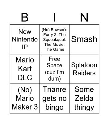Direct 6/9/26 Predictions Bingo Card