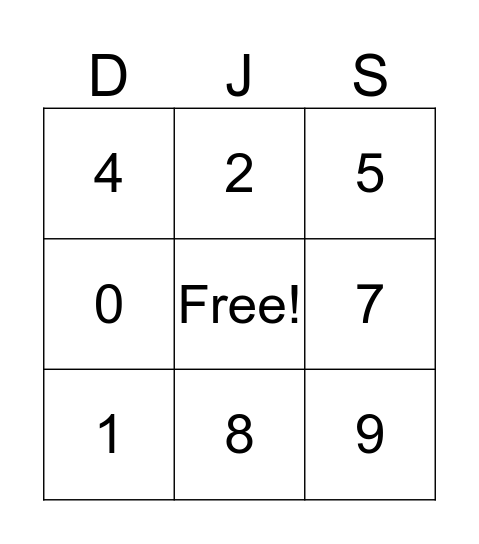 Dia de san Valentin Bingo Card