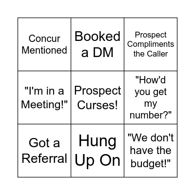 COMM OFFSITE BINGO Card