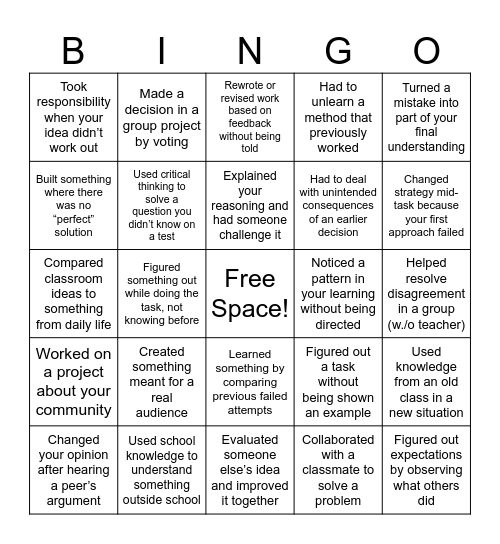 John Dewey Philosophy. Have you ever... Bingo Card