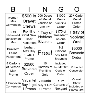 February Focus Bingo! Week 1 Bingo Card