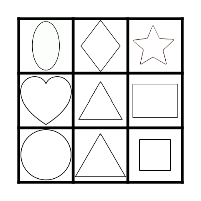 Las Formas Bingo Card