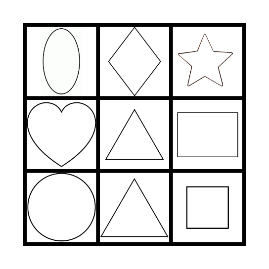 Las Formas Bingo Card