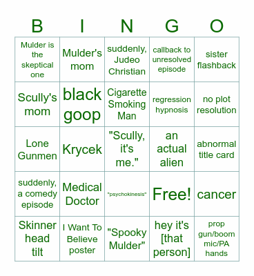 You're Not Gonna Believe This Bingo Card