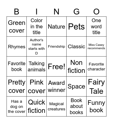 Danica Bingo Card