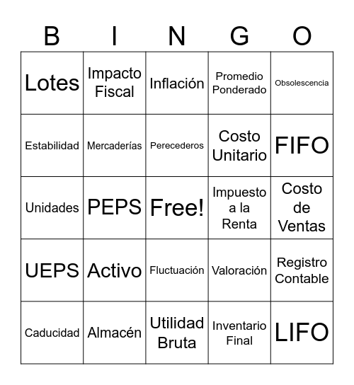 💗 Bingo Card