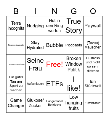 Hakim Bingo Card