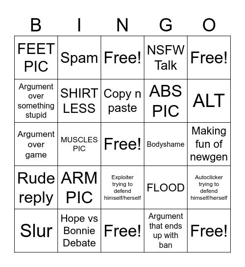 The Vampire Legends 2 BINGO Card