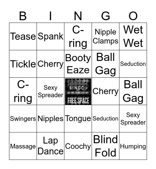 Scandalous Bingo By Pure Romance Bingo Card 7463