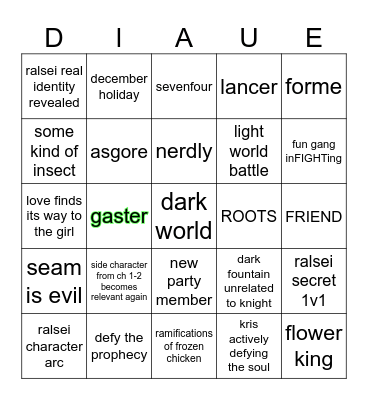 delaware ch5 bingo Card