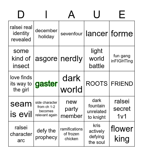 delaware ch5 bingo Card