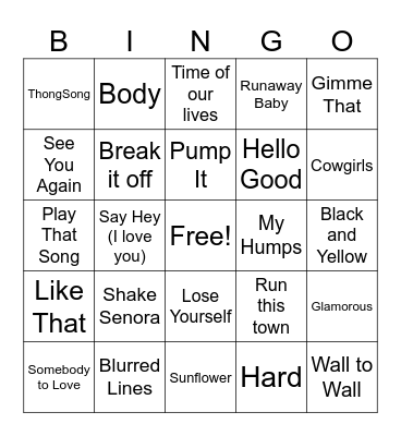 (100mb) Round 4 Bingo Card