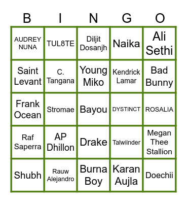 thirty-too-much-fun Bingo Card