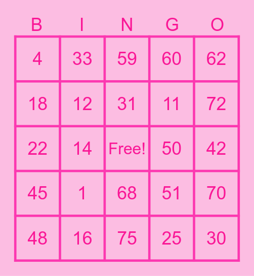 RAVEN SILVESTRE | 3106419 | ED Bingo Card