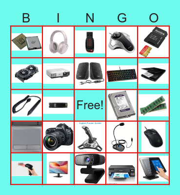 COMPUTER HARDWARE Bingo Card