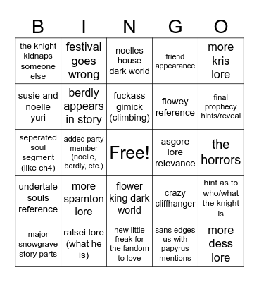 dr bingo Card