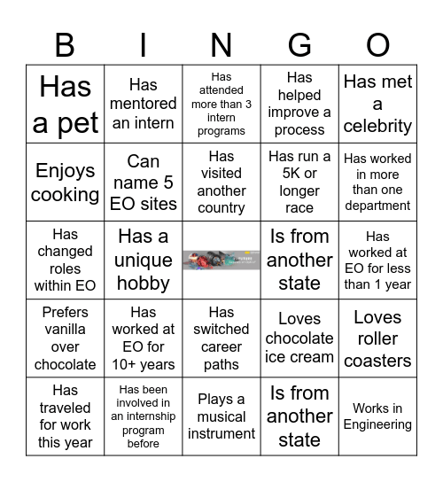 EO BINGO Card