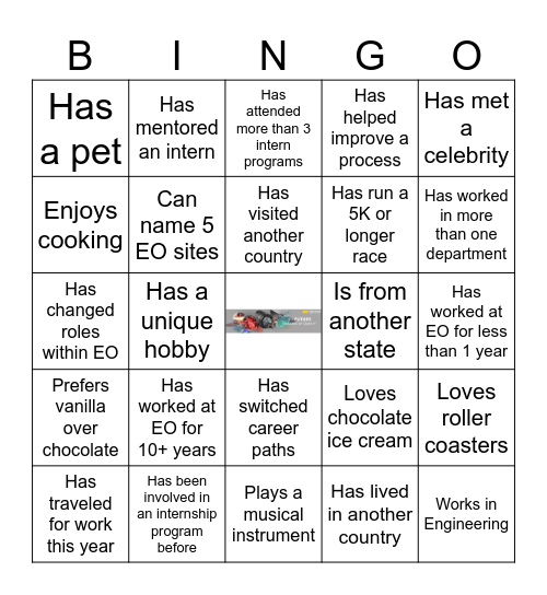 EO BINGO Card
