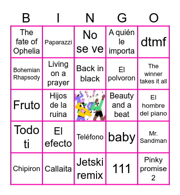 SUMMER FESTIVAL Bingo Card