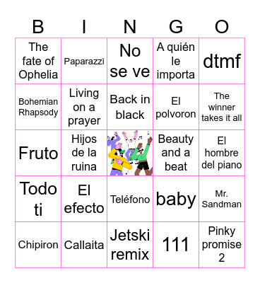 SUMMER FESTIVAL Bingo Card