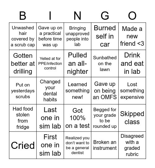 UNLVSDMDS1co2029 Bingo Card