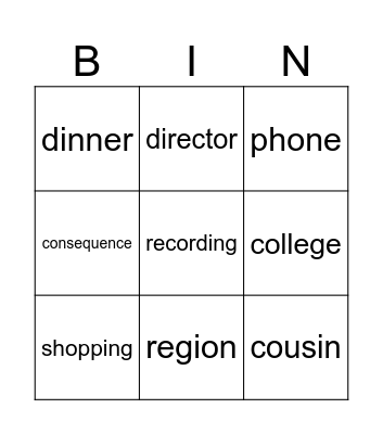 Infinite Craft Bingo Card